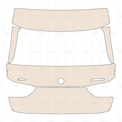 Voorgesneden PPF BMW 5 Series Touring Base 2022