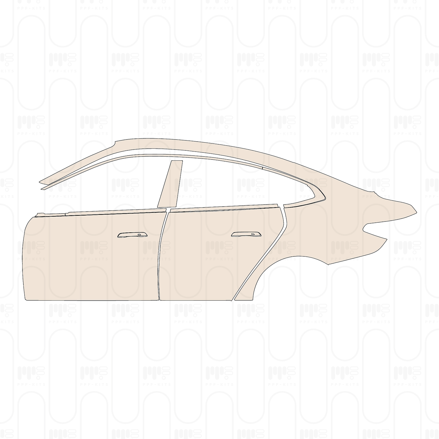 Voorgesneden PPF BMW 4 Series Gran Coupe Sport 2022