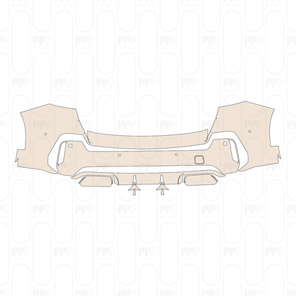 Voorgesneden PPF BMW iX1 Standard Wheelbase M Sport 2023