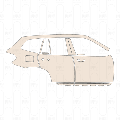 Voorgesneden PPF BMW X3 Standard Wheelbase xLine 2022