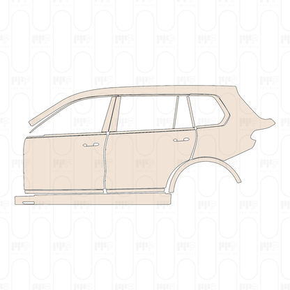Voorgesneden PPF BMW X7 Luxury 2023