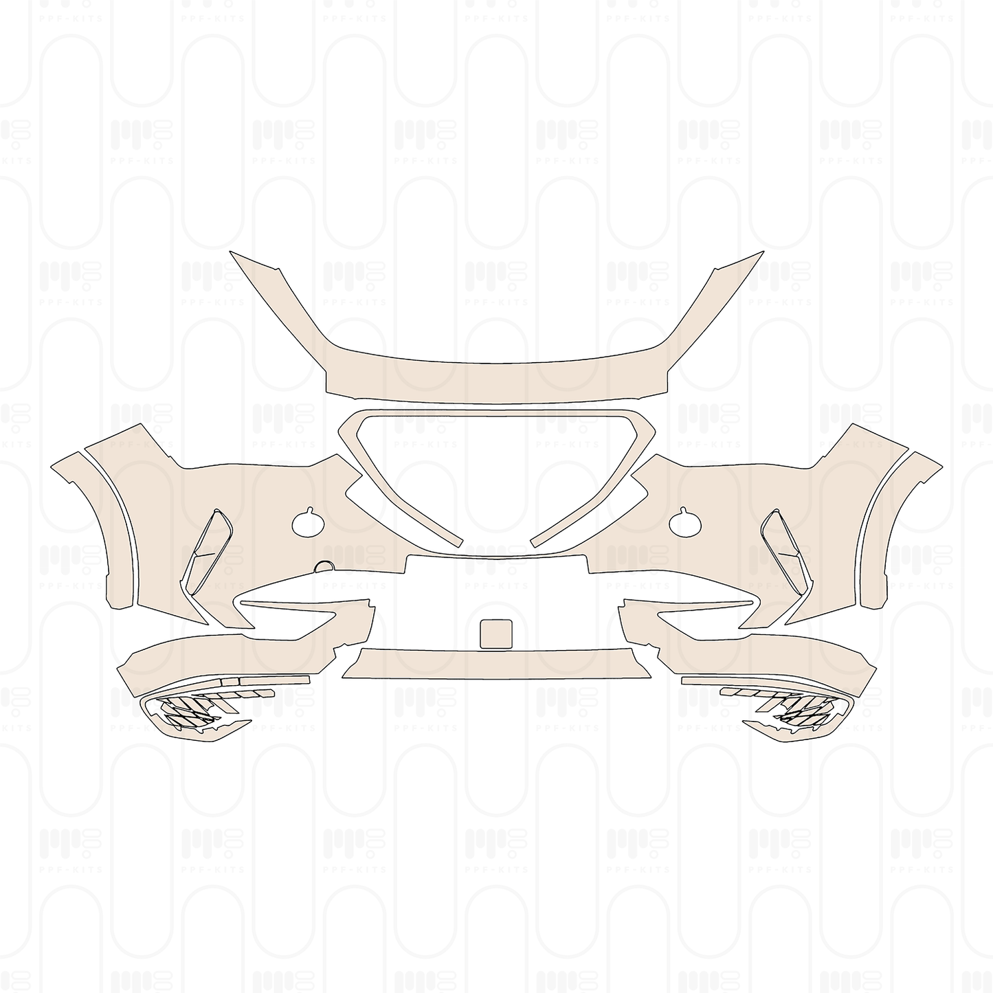 Voorgesneden PPF Cupra Formentor 2022
