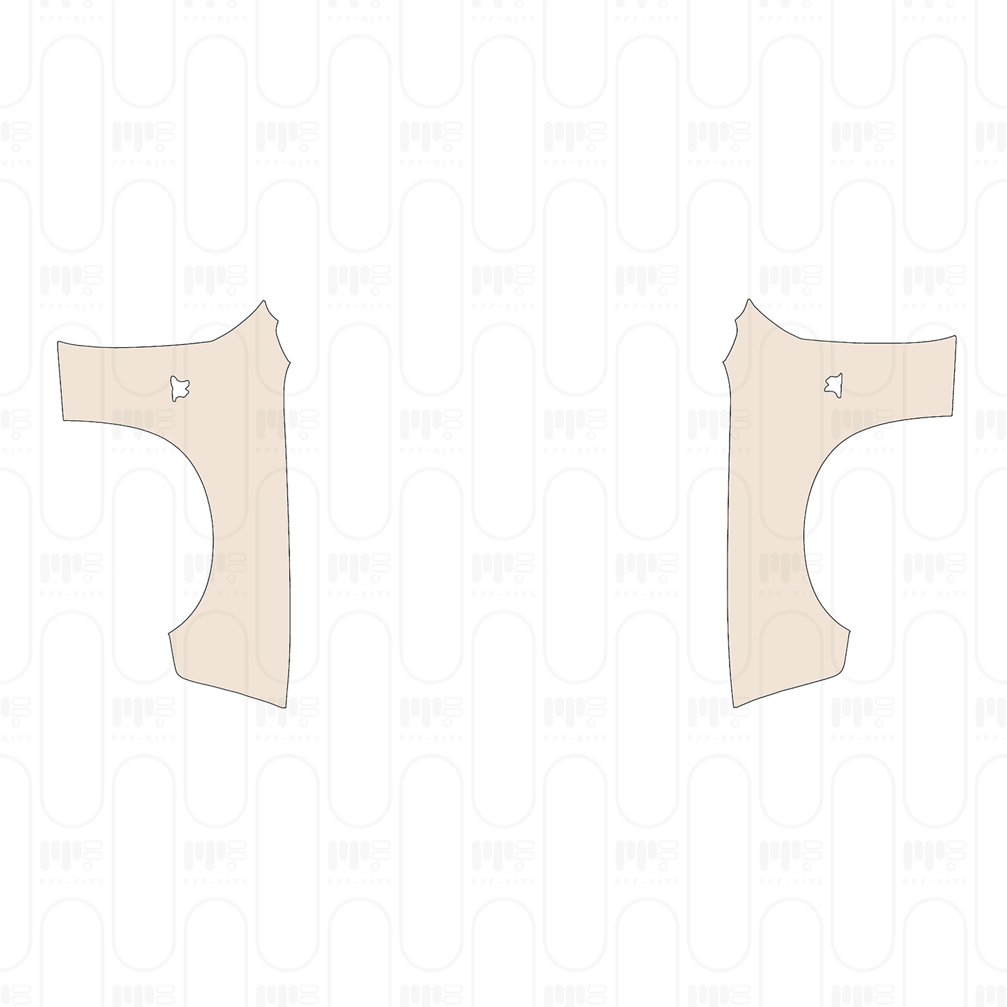 Voorgesneden PPF Dodge Challenger Standard body R T SCAT PACK 2022