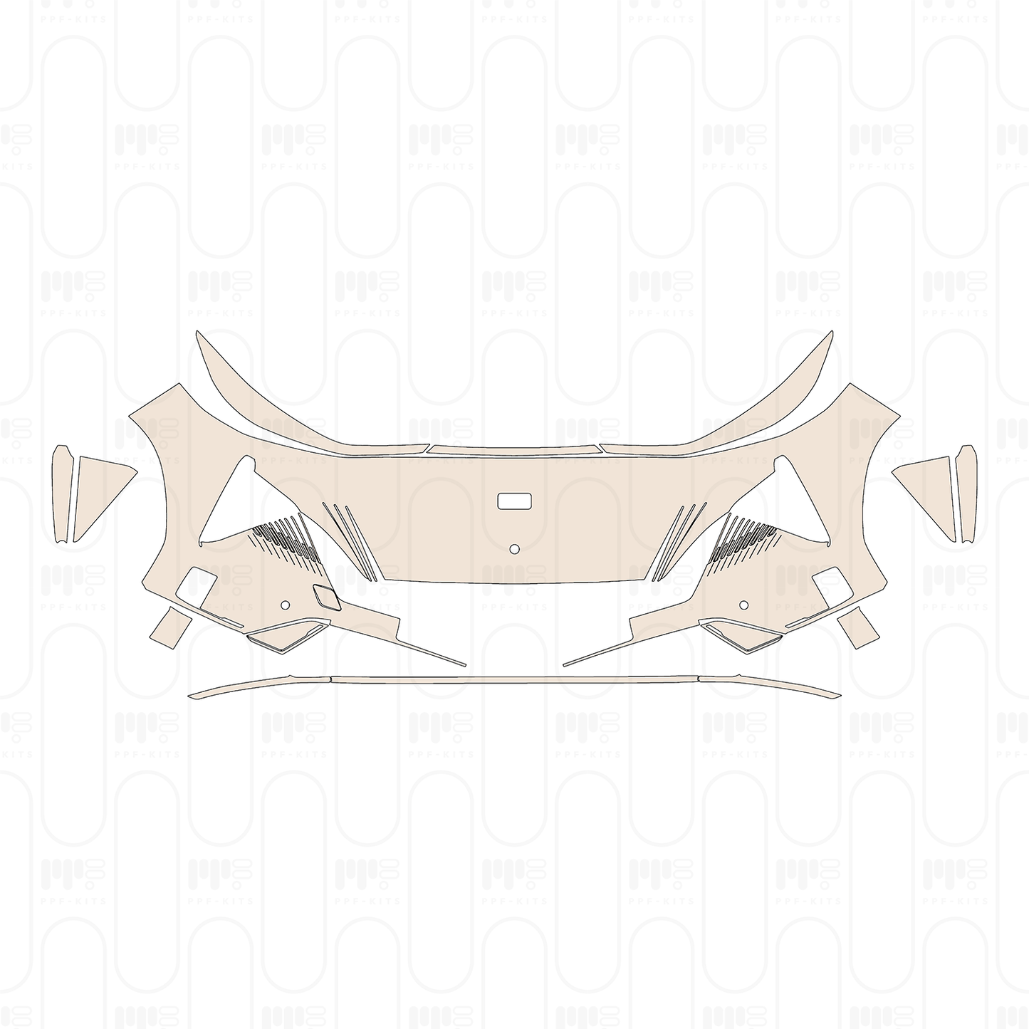 Voorgesneden PPF Geely Galaxy L7 2023