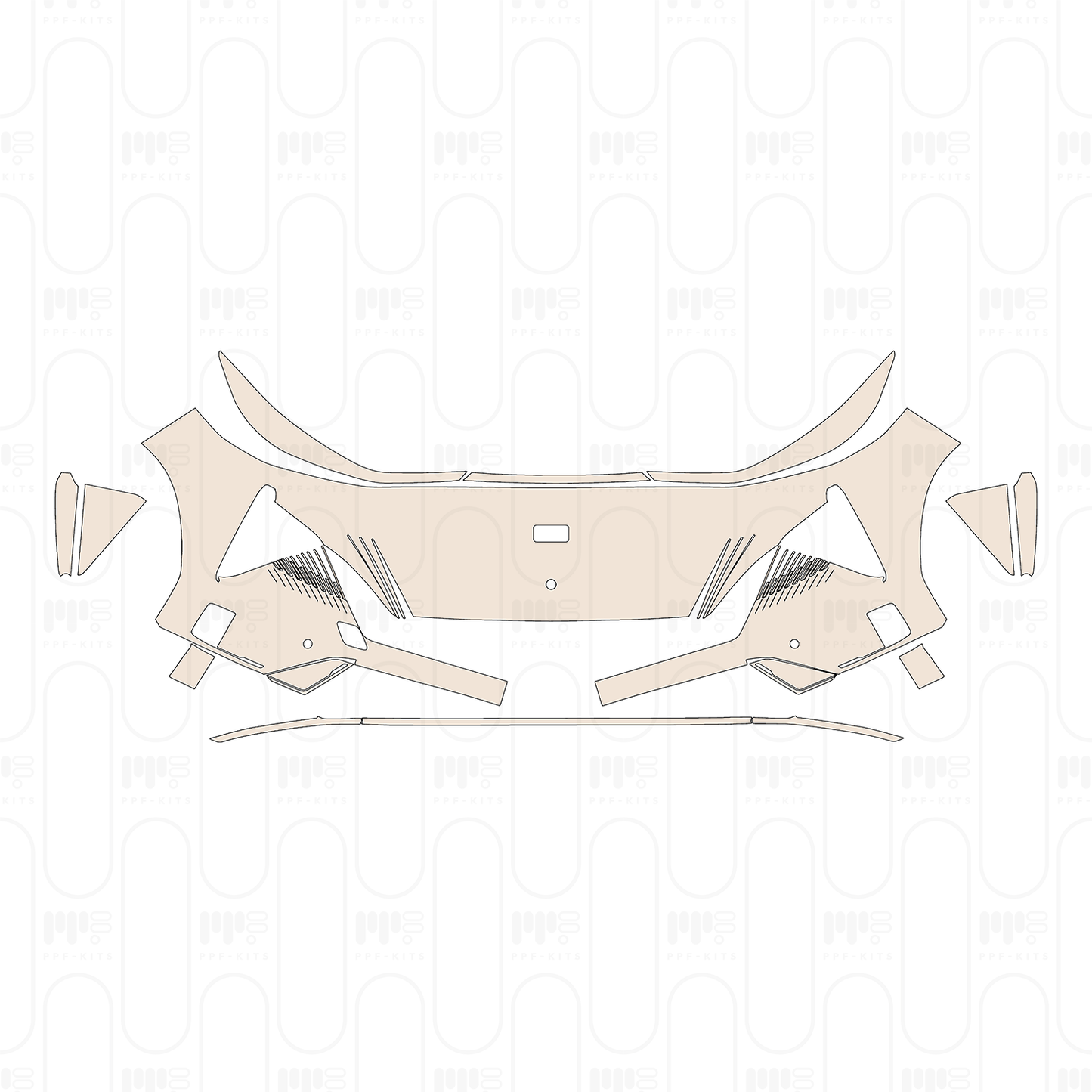 Voorgesneden PPF Geely Galaxy L7 2023
