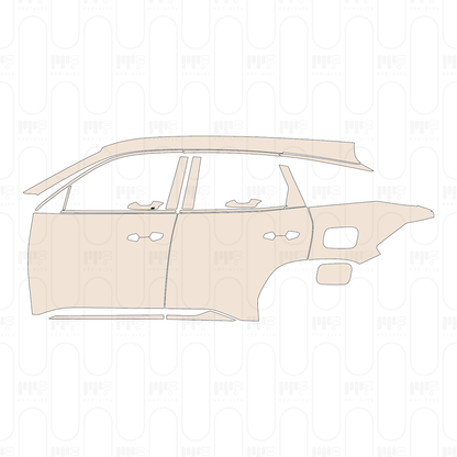 Voorgesneden PPF Geely Galaxy L7 2023