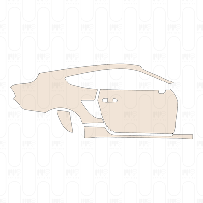 Voorgesneden PPF Ford Mustang Fastback GT 2022