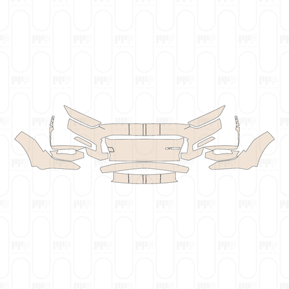 Voorgesneden PPF Ford Mustang Fastback ShelbyGT500 2022