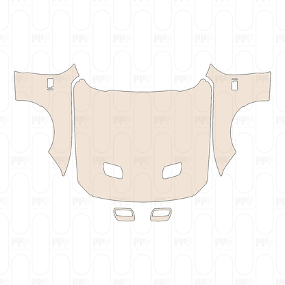 Voorgesneden PPF Ford Mustang Fastback Mach 1 2022