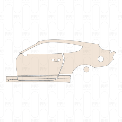 Voorgesneden PPF Ford Mustang Fastback Mach 1 2022