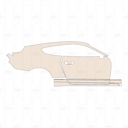 Voorgesneden PPF Ford Mustang Fastback Mach 1 2022