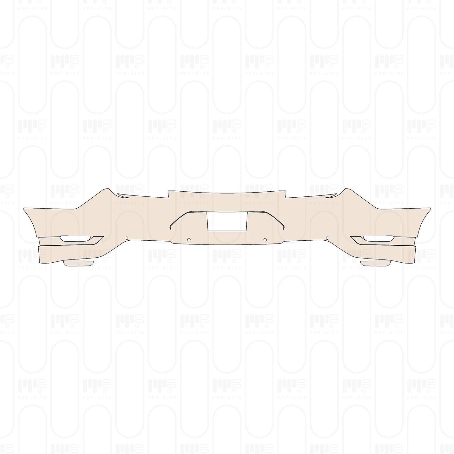 Voorgesneden PPF Ford Mustang Fastback Mach 1 2022