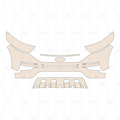 Voorgesneden PPF Ford Explorer (US) Platinum 2022