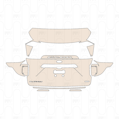 Voorgesneden PPF Ford Explorer (US) Platinum 2022