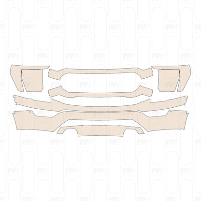 Voorgesneden PPF Ford F-150 SuperCrew XLT 2022