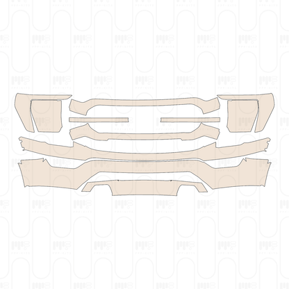 Voorgesneden PPF Ford F-150 SuperCrew King Ranch 2022