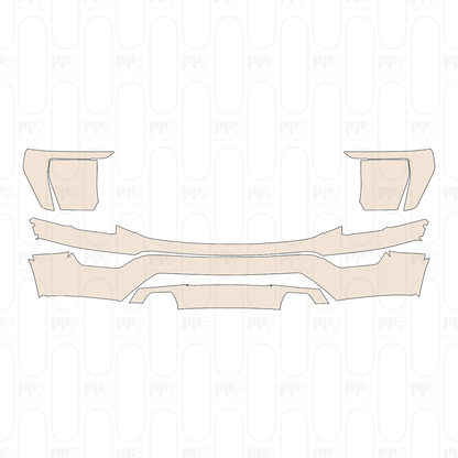 Voorgesneden PPF Ford F-150 SuperCrew Lariat 2022