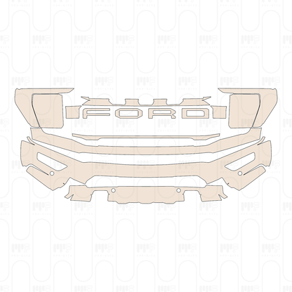 Voorgesneden PPF Ford F-150 Raptor SuperCrew 2022