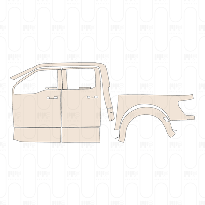 Voorgesneden PPF Ford F-150 Raptor SuperCrew 2022
