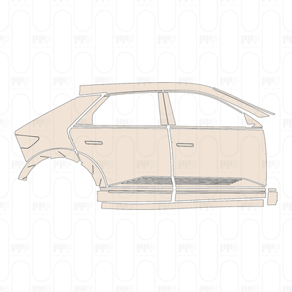 Voorgesneden PPF Hyundai IONIQ 5 (US) 2022