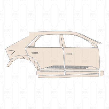 Voorgesneden PPF Hyundai IONIQ 5 (US) 2022