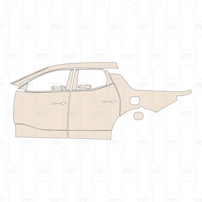 Voorgesneden PPF Hyundai Santa Cruz Limited 2022