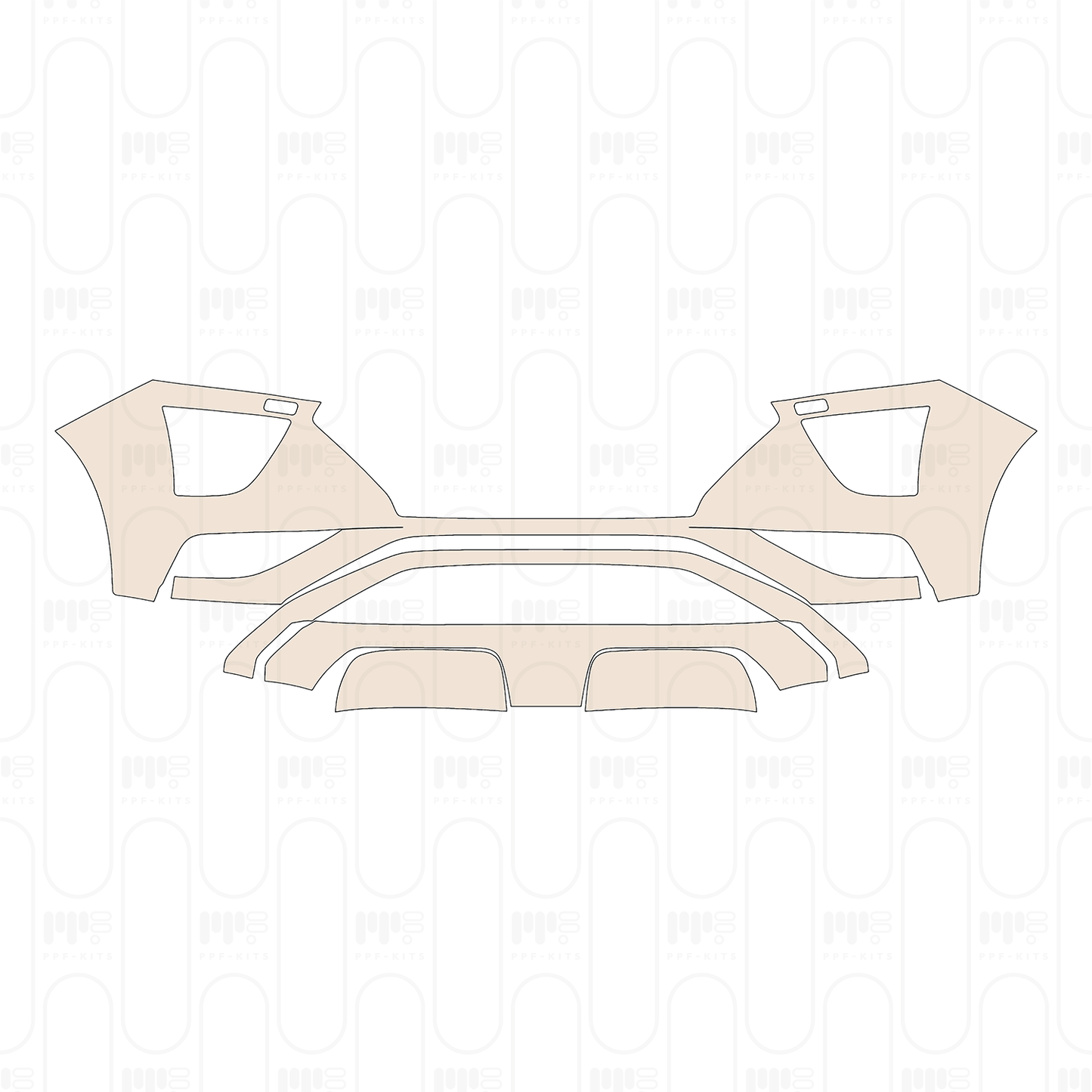 Voorgesneden PPF Hyundai Creta (BR) 2023