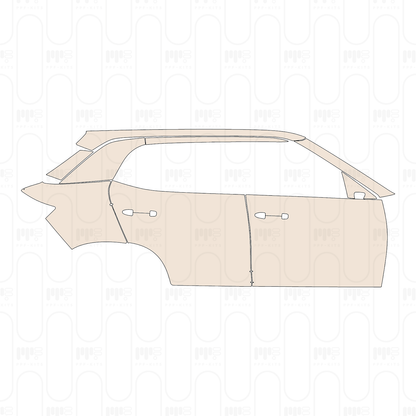 Voorgesneden PPF Hyundai Creta (BR) 2023
