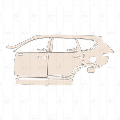 Voorgesneden PPF Hyundai Santa Fe (US) 2022