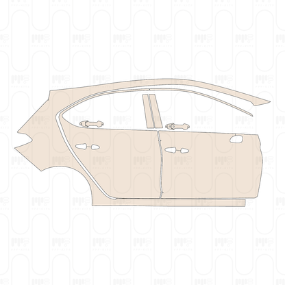Voorgesneden PPF Honda City (BR) Hatchback Base 2022