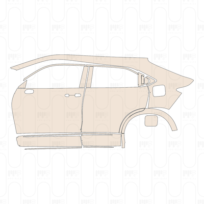 Voorgesneden PPF Honda HR-V (TH) RS 2022