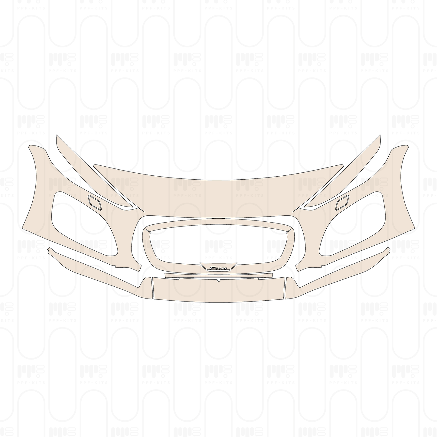 Voorgesneden PPF Jaguar F-Type Base Convertible 2021