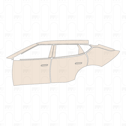 Voorgesneden PPF KIA EV6 (US) Wind 2022