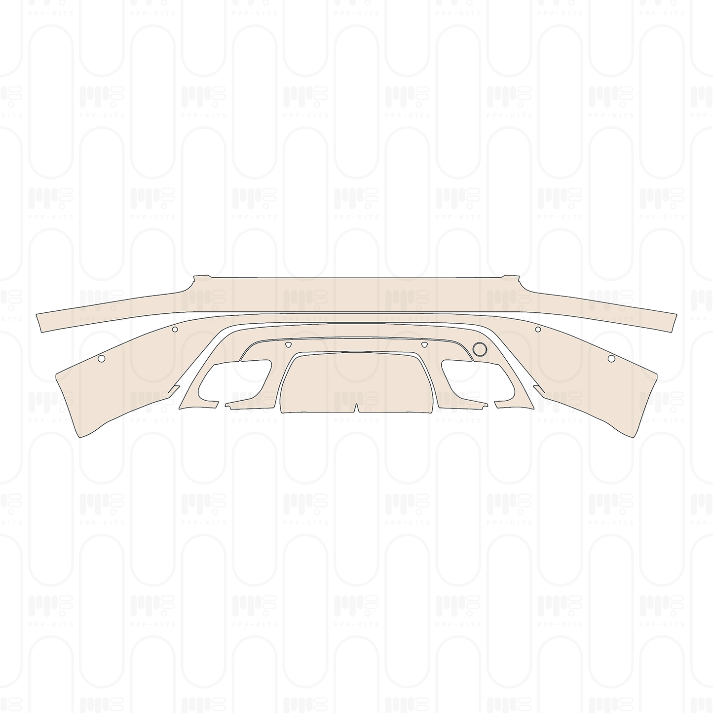 Voorgesneden PPF Land Rover Range Rover Velar R-Dynamic S 2022