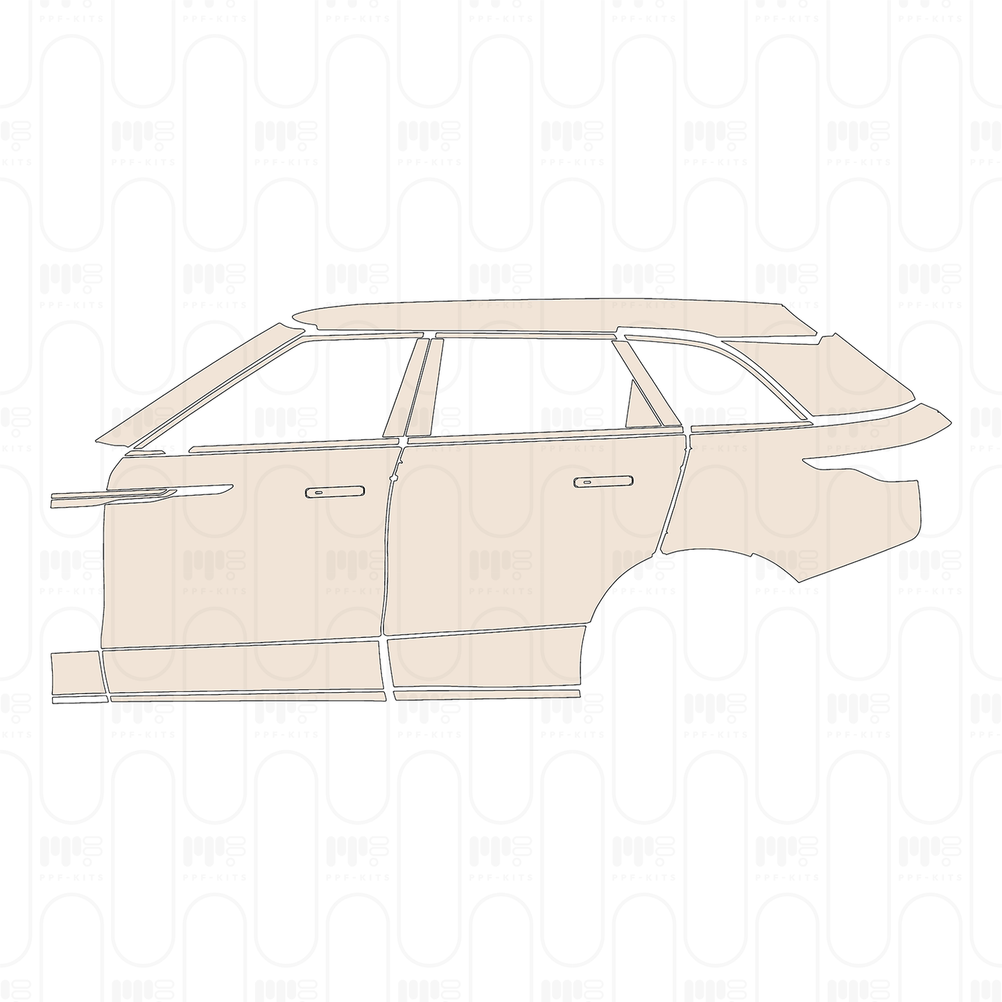 Voorgesneden PPF Land Rover Range Rover Velar SVAutobiography Dynamic 2022