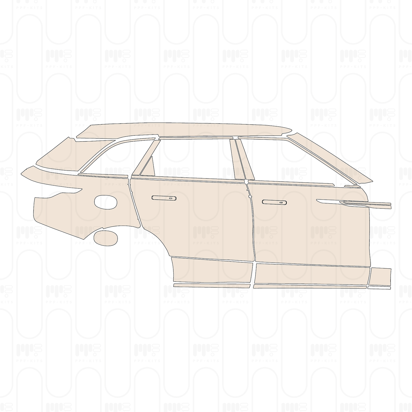 Voorgesneden PPF Land Rover Range Rover Velar SVAutobiography Dynamic 2022
