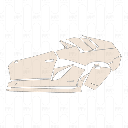 Voorgesneden PPF Lamborghini Aventador S Roadster 2018