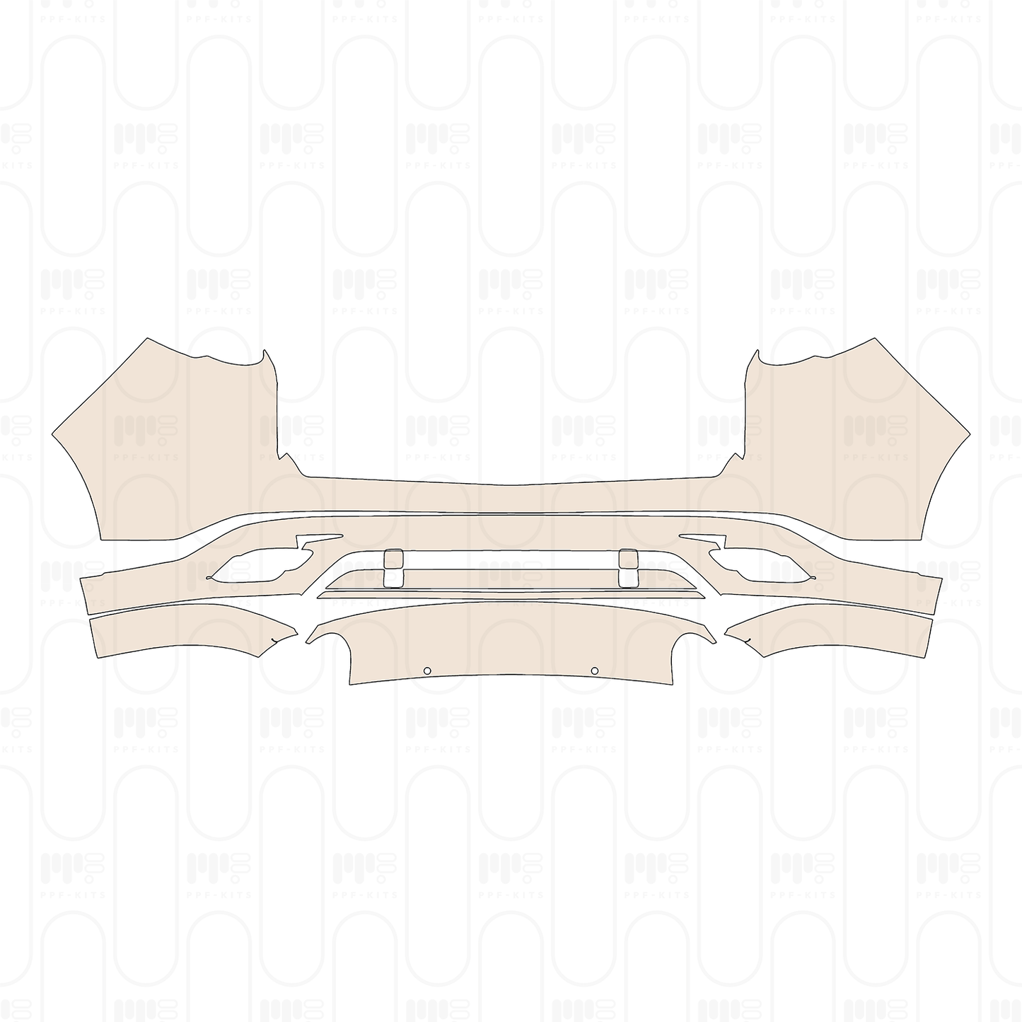 Voorgesneden PPF Mazda CX-9 2022