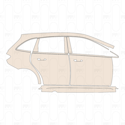 Voorgesneden PPF Mercedes-Benz B Class AMG Line 2022