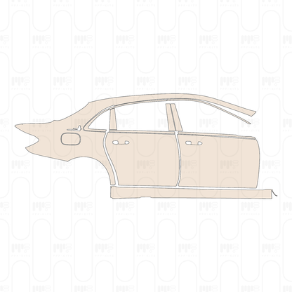 Voorgesneden PPF Mercedes-Benz E Class Sedan Luxury Extended Wheelbase 2022