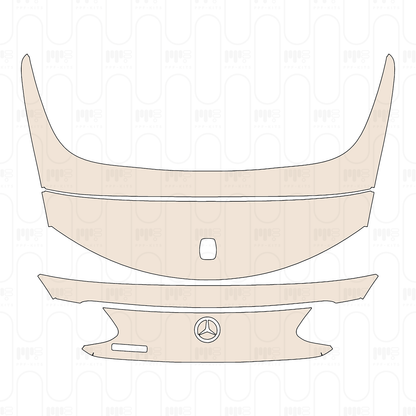 Voorgesneden PPF Mercedes-Benz C Class Cabriolet AMG-Line 2022
