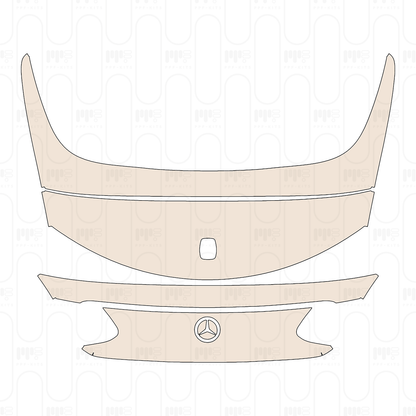 Voorgesneden PPF Mercedes-Benz C Class Cabriolet AMG C63 2022