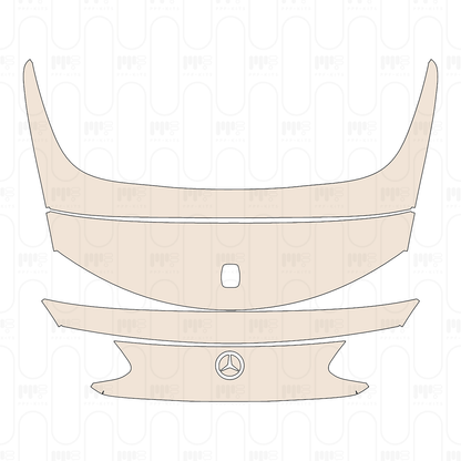 Voorgesneden PPF Mercedes-Benz C Class Cabriolet AMG C43 2022