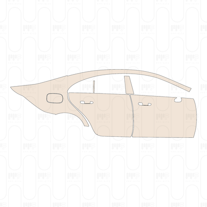 Voorgesneden PPF Mercedes-Benz CLS Sedan Base 2022