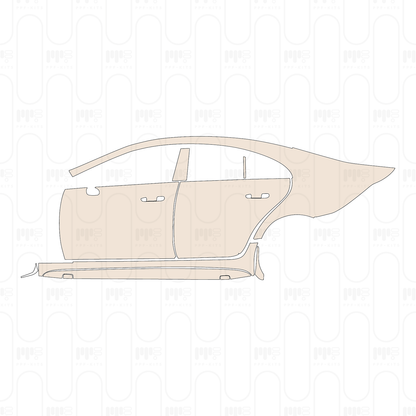 Voorgesneden PPF Mercedes-Benz CLS Sedan AMG-Line 2022