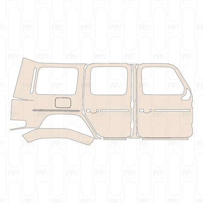 Voorgesneden PPF Mercedes-Benz G Class G350 2022