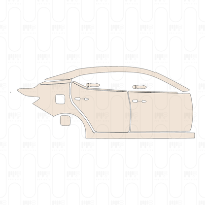 Voorgesneden PPF Nissan Sentra (US) S 2022