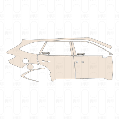 Voorgesneden PPF Subaru Outback (US) Onyx Edition XT 2022