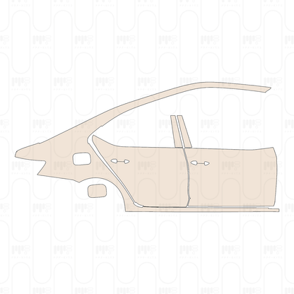 Voorgesneden PPF Skoda Octavia (EU) Hatch Base 2022