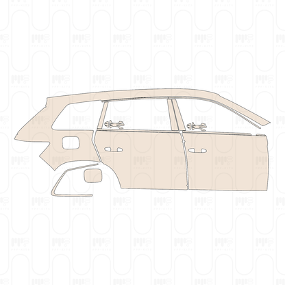 Voorgesneden PPF Skoda Kodiaq SE (EU) 2022